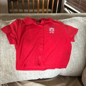 Red Kids Polo Shirt